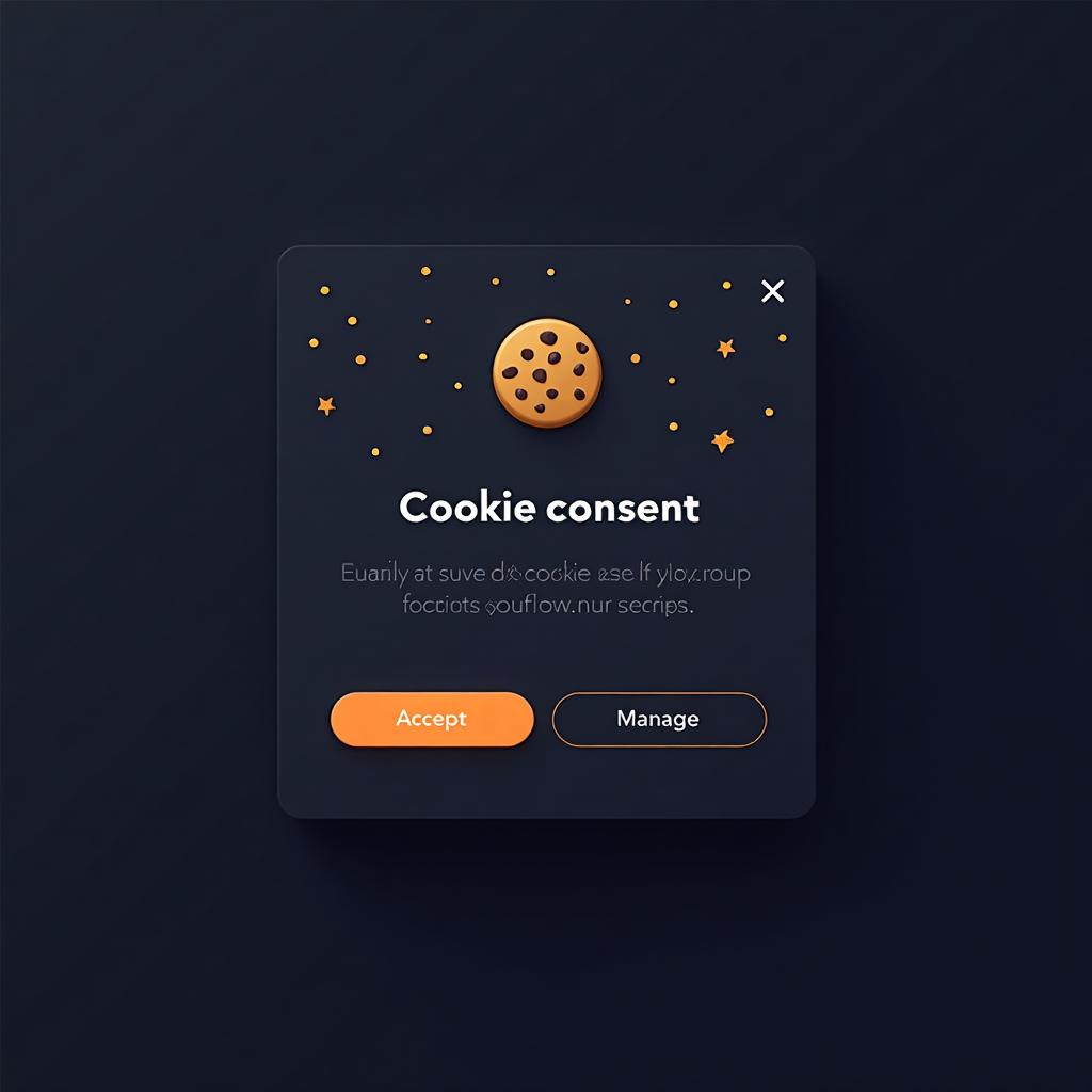 Cookie consent banner