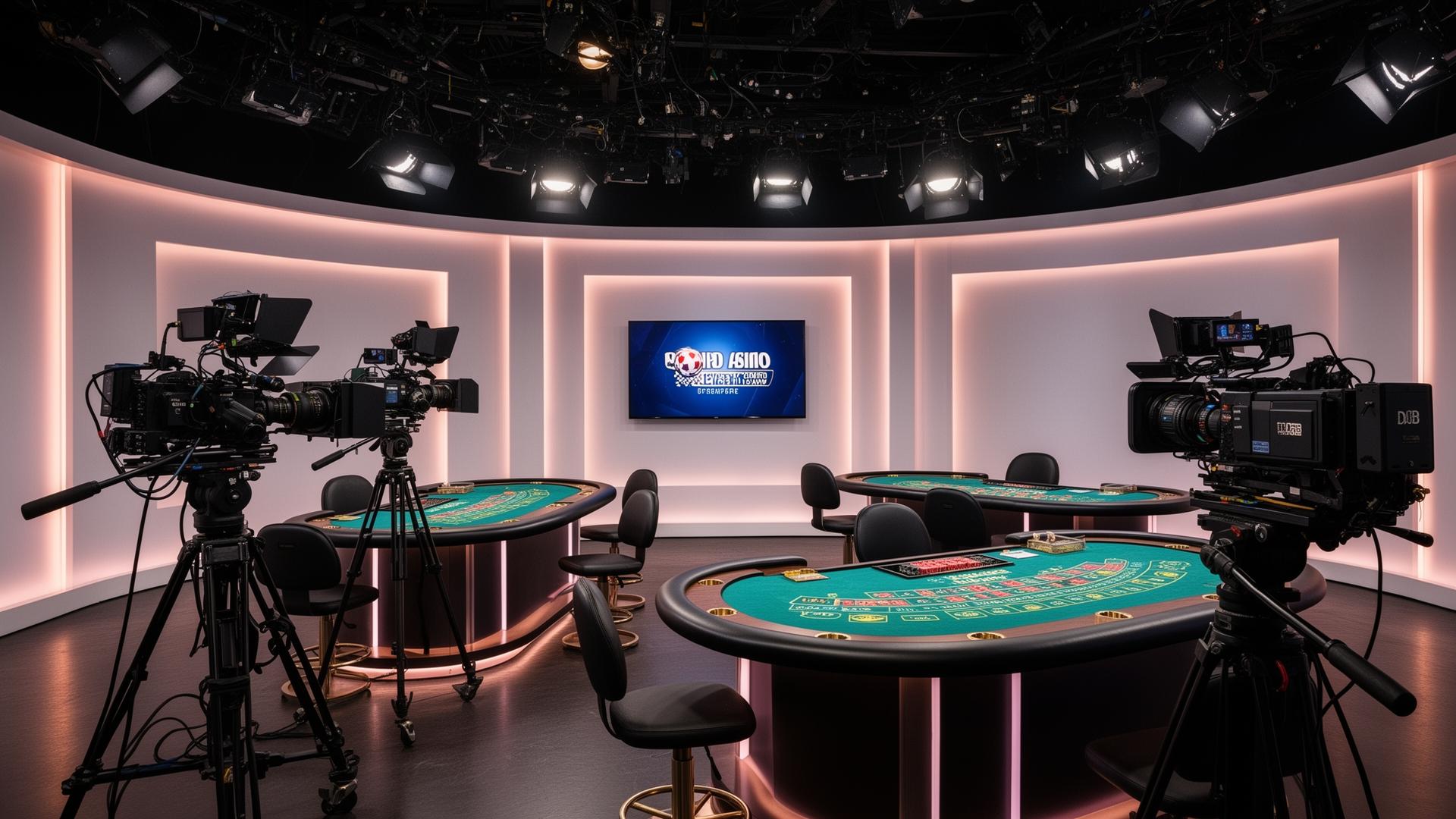 Studio lighting and cameras